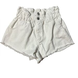 Pacsun White High-Waisted Women's Shorts